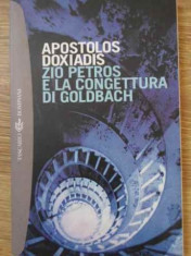 ZIO PETROS E LA CONGETTURA DI GOLDBACH-APOSTOLOS DOXIADIS foto