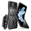 Husa Supcase Unicorn Beetle Pro pentru Samsung Galaxy Z Flip 4 Negru, Carcasa