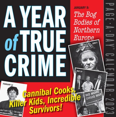A Year of True Crime Page-A-Day Calendar 2023 foto