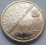 Monedă 1 Dollar 2018 USA, Innovation, Introductory Coin, litera D unc, America de Nord
