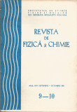 Romania, Revista de Fizica si Chimie, nr. 9-10/1981