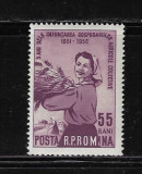 ROMANIA 1956-5 ANI DE LA INFIINTAREA G.A.C., NESTAMPILATA, CALITATEA II - LP 420, Nestampilat