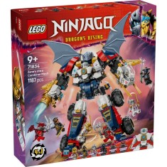LEGO NINJAGO ULTRAROBOTUL COMBINAT AL LUI ZANE 71834 foto