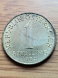 Moneda Austria 1 Schilling 1992, Europa