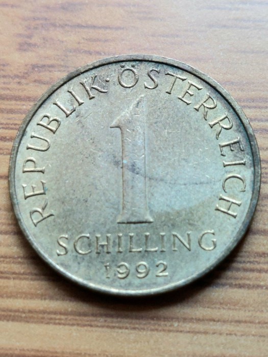 Moneda Austria 1 Schilling 1992
