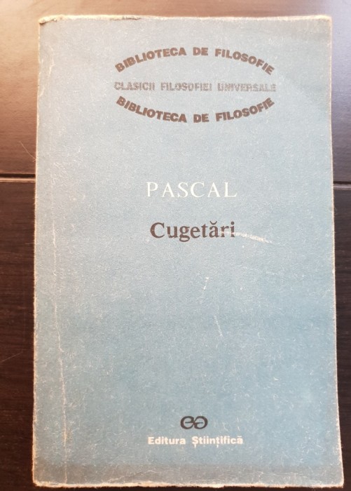 Cugetări - PASCAL