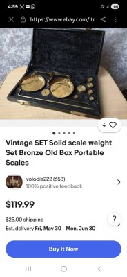 Cantar vintage deosebit foto