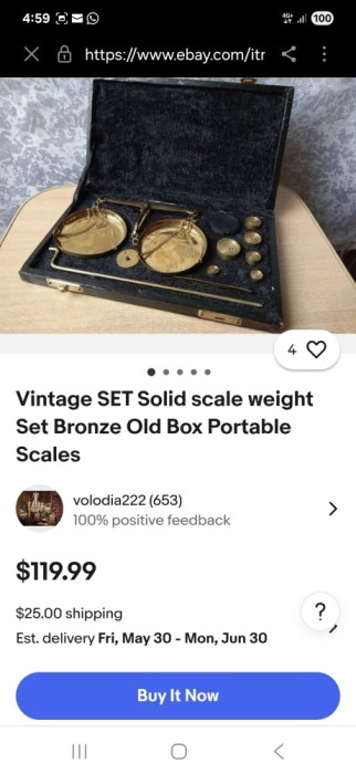 Cantar vintage deosebit