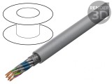Cablu LiYCY-CY 8x2x0,25mm2 PVC Gri 500V