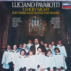 Vinil original SUA, Luciano Pavarotti, O holy night