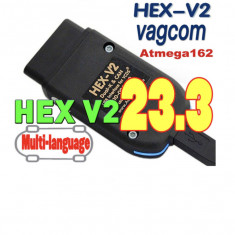 Tester / Diagnoza Auto VCDS VAG COM 23.3 / Hex-V2 VW AUDI Skoda Seat