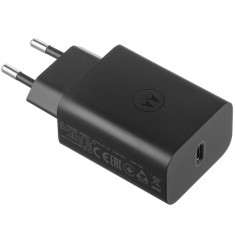 Incarcator Retea USB Motorola Moto G9 Plus, MC-302, Quick Charge, 30W, 1 X USB Tip-C, Negru SA18C79899 foto