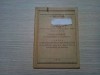 CALCULATOR PENTRU IMPOZITELE DATORATE PRIN AUTOIMPUNERE LUNARA - 1949, 80 p., Alta editura