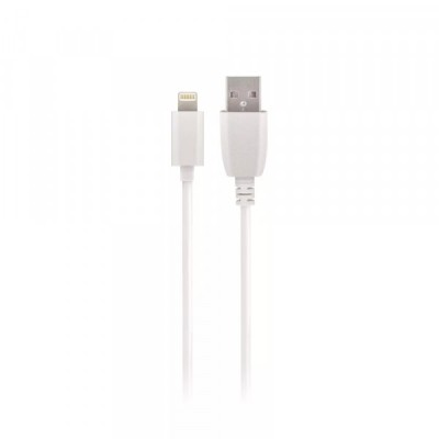 Cablu Date si Incarcare USB-A - Lightning MaXlife, 5W, 1m, Alb foto