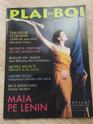 Plai cu boi, Revista lu&amp;#039; Dinescu, primele 19 numere 2000-2004. foto