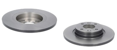 Set discuri frana fata Dacia Logan 2004-2012, MCV, Logan II 2012-, Sandero 2008-2012; Sandero 2012-; Renault Twingo 1, Thalia 2; neventilat 259x12 cu foto