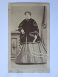 Fotografie pe carton 105 x 63 mm Franz Duschek-Bucuresci circa 1880, Alb-Negru, Romania pana la 1900, Portrete