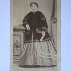 Fotografie pe carton 105 x 63 mm Franz Duschek-Bucuresci circa 1880