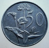 7.929 AFRICA DE SUD 50 CENTS 1977