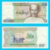 Burma (p#66) 90 Kyats 1987 aUNC &#039;Saya San&#039; serie: CI 1631635