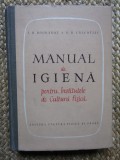 Manual de igiena pentru Institutele de Cultura Fizica I.M. Bogdanov, Cracoviac