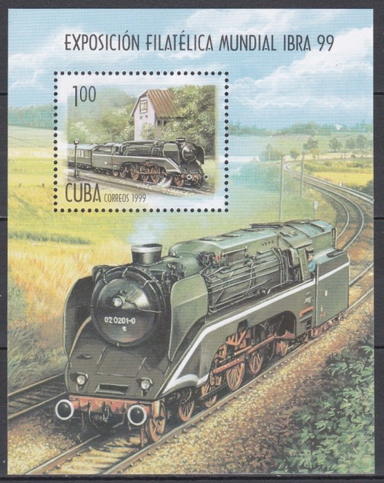 Cuba 1999 - Expoziția Internațională de Timbre &bdquo;IBRA &#039;99&rdquo;, Colita, MNH