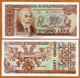 !!! RARR : ALBANIA - 200 LEKE 1992 - P 52 - UNC // NU TRIMIT PRIN CURIER
