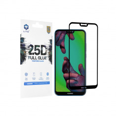 Folie Sticla pentru Huawei P20 Lite Lito 2.5D FullGlue Glass Negru foto