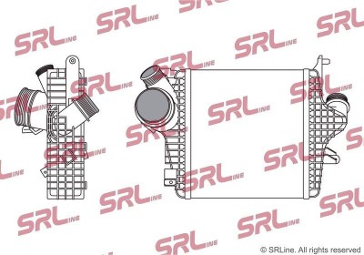 Intercooler Audi Q7 15-; Vw Touareg 18-, motor: 3.0 V6 T, Phev, 258x293x64, SRLine, Aluminiu/ Plastic brazat, 4M0145803AH; 4M0145803BP foto