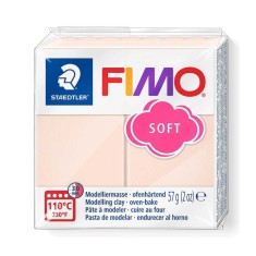 Pastă polimerică FIMO Soft 57g Roz cochilie de scoică