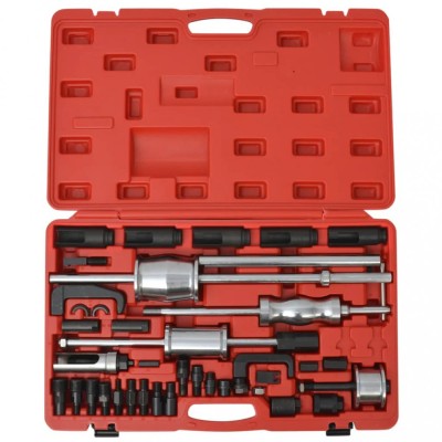 vidaXL Set extractor pentru injector diesel, oțel foto