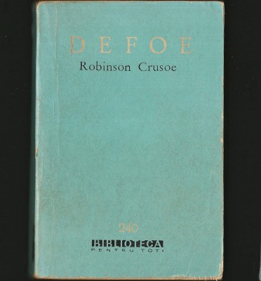 ROBINSON CRUSOE - DANIEL DEFOE - BPT foto