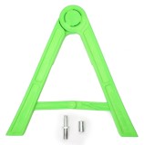 Suport cric lateral tip agrafa pentru cross-enduro, culoare verde Cod Produs: MX_NEW ROY16000