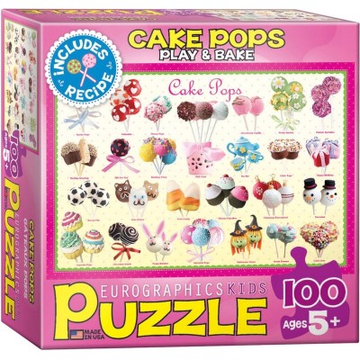 Puzzle 100 piese Cake pops foto