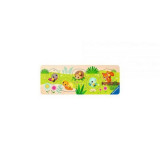 PUZZLE LEMN ANIMALUTE, 5 PIESE, Ravensburger