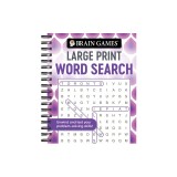 Brain Games - Large Print Word Search (Swirls)
