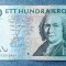 100 Kronor 1986 - 2000 Suedia (3)