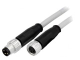Cablu Senzori Automatizări M8-M8 3 PIN Tată-Mamă