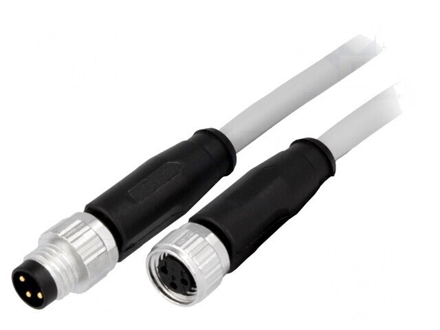 Cablu Senzori Automatizări M8-M8 3 PIN Tată-Mamă