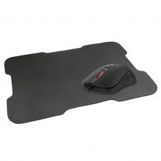 Set mouse gaming si mousepad Varr, Wired, 3200 Dpi reglabil, USB, iluminat RGB, mousepad 295 x 210 x 2 mm, Black