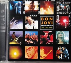 Bon Jovi &amp;lrm;&amp;ndash; One Wild Night: Live 1985-2001 _ NM / NM cd muzica hard rock _ Island, germania, 2001 foto