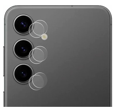 Set 2 folii protectie camera, pentru Samsung Galaxy S24 Plus, silicon foto