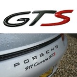 Emblema GTS spate portbagaj Porsche