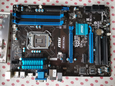 Placa de baza MSI Z87-G41 PC Mate socket 1150. foto