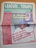 ziarul leacuri si terapii din 16 - 31 octombrie 2001