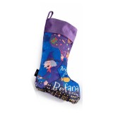 Ciorap decorativ Halloween Befana textil multicolor III cm 25 x 40 H