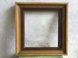 arta / design / vintage - Rama deosebita din lemn pentru fotografii sau diverse lucruri !