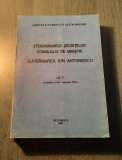 Stenogramele sedintelor consiliului de ministrii Guvernarea Ion Antonescu Vol. 5