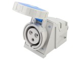 Conector alimentare AC trifazate 32A, IP67, soclu mamă