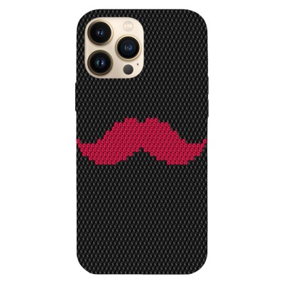 Husa compatibila cu Apple iPhone 14 model Red Mustache, Silicon, TPU, Viceversa foto